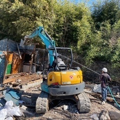 建物解体作業、内部解体作業、手元作業員