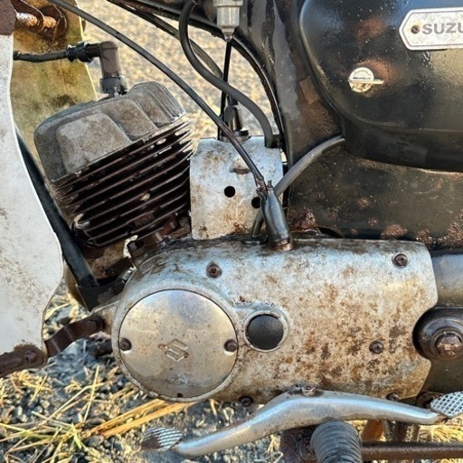 K10 1960年代？　SUZUKI セルペット 圧縮あり 初期 不動　ジャンク コレダ部品取り スズキ