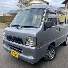 スバルサンバー　4WD  オートマ　錆少ない　