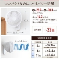 楽天　扇風機の画像