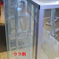 【購入者・確定】ガラスケース　１５０センチ幅　②　【雑貨店閉店による、備品処分】の画像