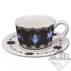 ディズニー 一番くじ プリンセス&ヴィランズ ラストワン賞 カップ&ソーサーの画像