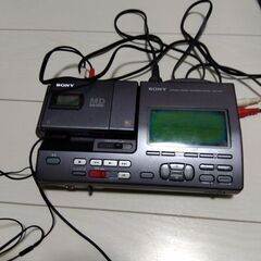 決まりました。ジャンク品　ＳＯＮＹのＭＤウオークマンとＭＤステーション