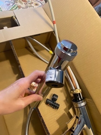 リクシル水栓　浄水器内蔵型シングルレバー混合水栓 オールインワンAJタイプ