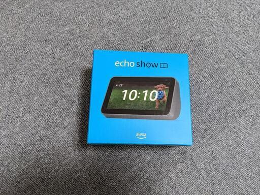 新品　　amazon echo show5　 第2世代　チャコール show 5