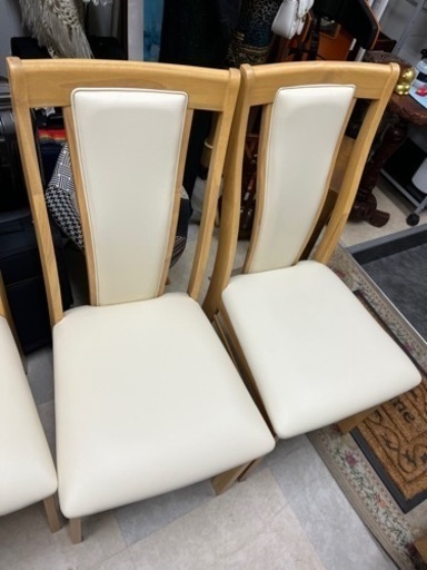 ダイニングテーブル椅子セット　幅130 大川家具