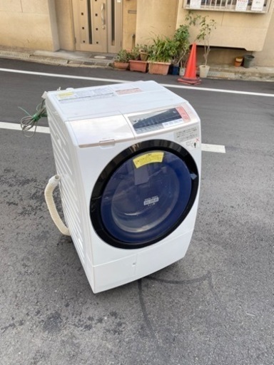 ?日立ドラム洗濯機乾燥機付き　１１キロ　乾燥　６キロ?大阪市内配達設置無料??保証有り