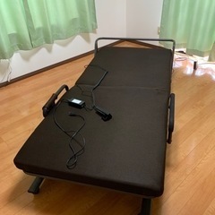 早い者勝ち! 大幅値引き敢行! 電動シングルベッド