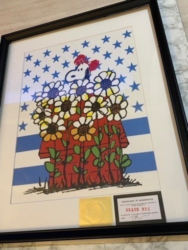 決まりました。売約済　正規品DEATH NYC  世界限定100枚 ポップアート 現代アート