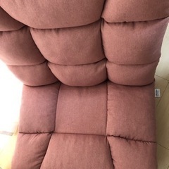 ピンク　座椅子　大きめ　リクライニングの画像