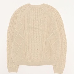 NIKEニットセーター ベージュ  サイズ:L