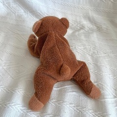くま　中身がビーズの画像