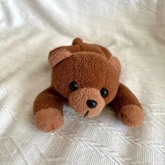 くま　中身がビーズ