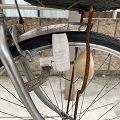 電動アシスト自転車 KE-EHAD63S シルバー 26インチ 中古の画像