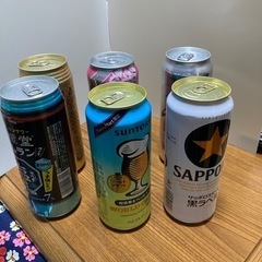 500ml  ビールとチューハイ　６本