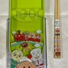 【未使用品、美品】アンパンマン弁当箱など　名前記入無しの画像