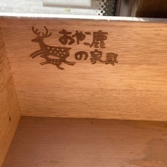 コーナーテレビボードの画像