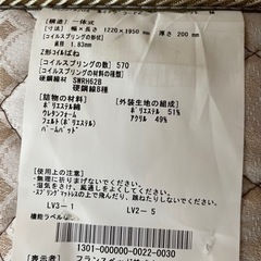 【急募】3月下旬お取引☆フランスベッド☆ルミナグラードZセミダブル☆ニトリセミダブルベッドフレームの画像