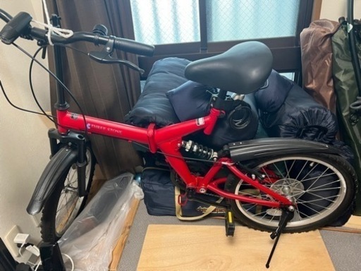 SHIMANO折りたたみ自転車　6段変速20インチ