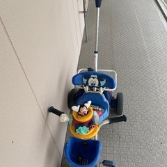 ミッキー三輪車お譲りします。
