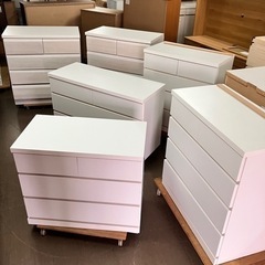 未使用訳アリ　衣類チェスト　タンス　洋服タンス　収納　ラック　ク...