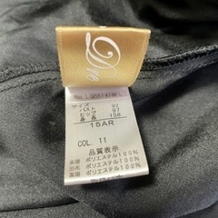 黒パーティードレス　ワンピースの画像