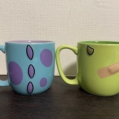 【2/24まで】ディズニー モンスターズインク ペアマグカップの画像