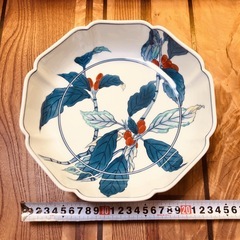 ●色鍋島焼き　魯山窯　盛鉢　 直径235mm（八角？）　高さ65mm