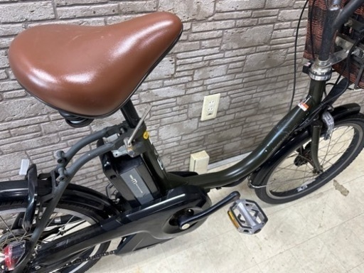 新生活応援SALE 東京23区配達無料　バッテリー2個付　新基準　ヤマハ　パスシティC 8.1Ah リチウム 電動自転車 中古 101
