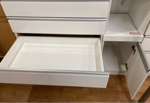 ニトリ レンジボード レジューム120 キッチンボード 中古