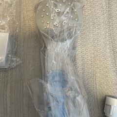 浴室水栓のシャワーヘッド、ホース、シャワーハンガー2個 ※すでに取引中です。の画像