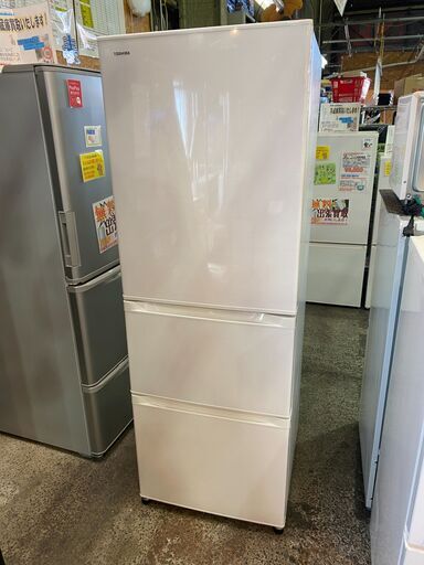 【愛品館市原店】東芝 2020年製 363L 3ドア冷蔵庫 GR-R36S【愛市IR015157-104】