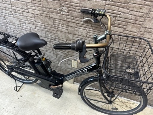新生活応援SALE 東京23区配達無料　新基準 ブリヂストン ステップクルーズ　8.7Ah リチウム 電動自転車 中古　BS 103
