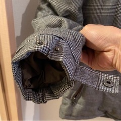 値下げ！早い者勝ち‼️ ダウンジャケット Mサイズ　DoCLASSE(ドゥクラッセ)フード脱着式　発送可の画像