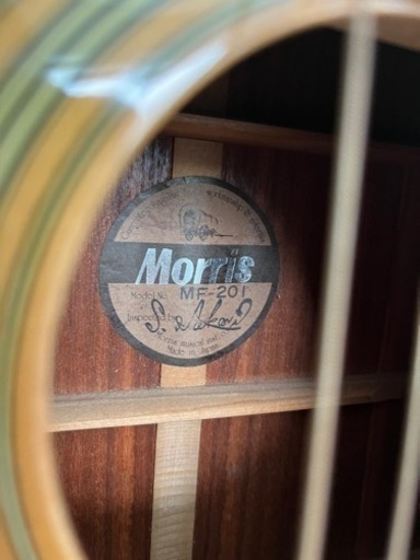 Morris MF-201 アコースティックギター 【決まりました】
