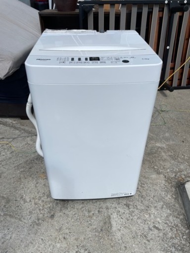 【超美品‼️】?20年式?Hisense?全自動洗濯機?