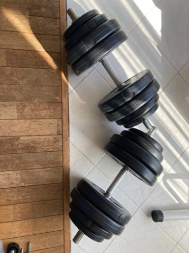 可変 ダンベル 30kg ×2 計60kgセット