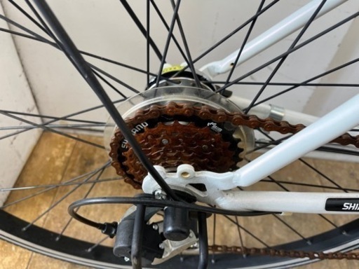 N424★27インチ普通自転車★防犯登録料込