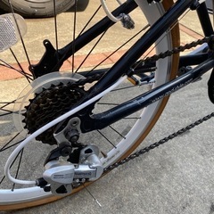 20インチ　折りたたみ自転車の画像
