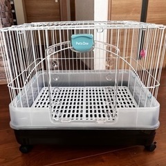 緊急値下げ　うさぎ飼育ゲージ　使用期間3ヶ月
