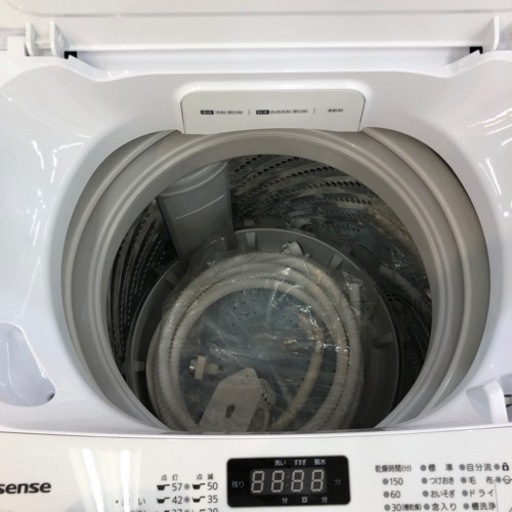 Hisense  洗濯機　2021年製　32,780円