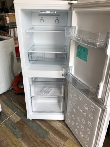 2018年製 Haier ハイアール JR-NF148B 2ドア冷蔵庫