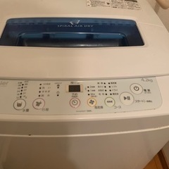 洗濯機　今日か明日取りに来てくれる方至急！！