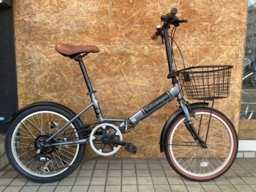 VOLKSWAGEN Beetle VW-206G 20inc 折り畳みミニベロ 街乗り・買い物