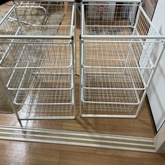 IKEA スチールラック　アントニウス　ヨナクセル　2個