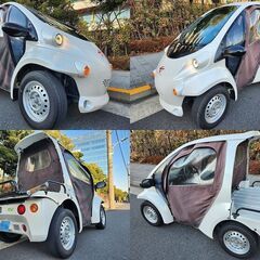 ☆超小型EV《 TOYOTAコムス B・COM 》デッキ仕様 後期型 キャンバスドア 2.5万km台 ☆東京都大田区【下取OK】の画像