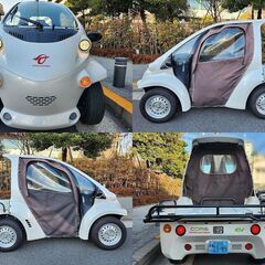 ☆超小型EV《 TOYOTAコムス B・COM 》デッキ仕様 後期型 キャンバスドア 2.5万km台 ☆東京都大田区【下取OK】の画像