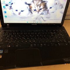 ☆値下げ中！彡A美品・高性能お買い得・新品SSD240GB・i5第三・Webｶﾒﾗ・WIN11・Win10選択可・東芝・ﾌﾟﾚｼｬｽﾌﾞﾗｯｸ/Office2021付/15.6ｲﾝﾁ/メモリ8GB/無線/DVD・CD再生ソフト付　No.2302012の画像