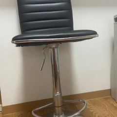 ニトリ　昇降式ハイチェア　ブラック