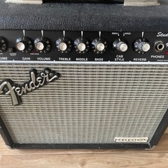 fender 小型アンプ　gain reverb 付きの画像